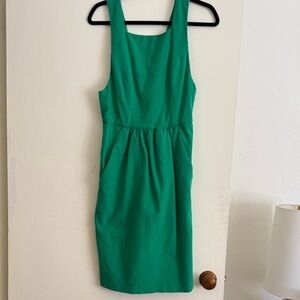 Chic Vintage Green French Dress